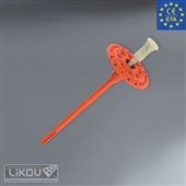 LIKOV Fasádní hmoždinka BRAVOLL ® PTH-KZ 8 s kovovým trnem délka 175mm